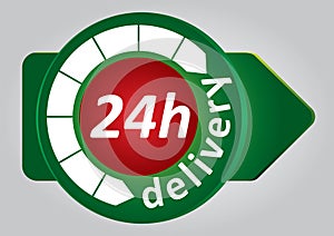 24h delivery tag