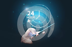 24hour open, service 24 hour, working 24 hour 7 days