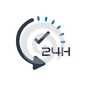 24hour Service Icon