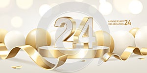 24th Anniversary Celebration Background