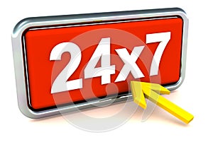 24X7 or 24 hour availability