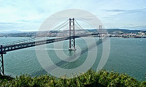 25 de Abril bridge in Almada