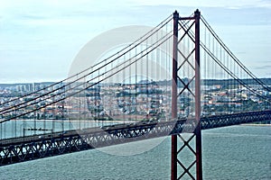 25 de Abril bridge in Almada