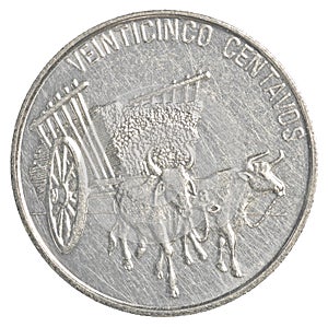 25 dominican republic peso centavos coin