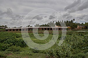 25-Jul-2007-Vintage stone mad  ATHARA-NALA addressed 18 holes in bridge or sort of aqueducts or water bridges, Puri Orissa