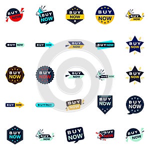 25 Professional Typographic Designs for a refined buying message Buy Now