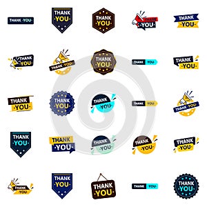 25 Thank You Vector Designs to Show your Gratitude