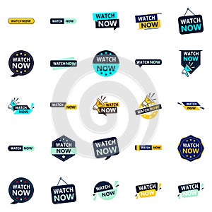 25 Unique Watch Now Banners to Help Your Business Stand Out