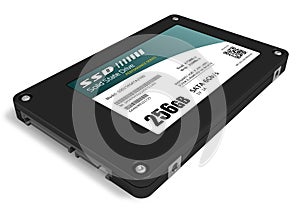 256GB solid state drive (SSD)