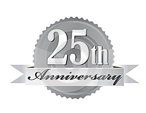 25th Anniversary Seal