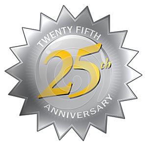 25th Anniversary Seal