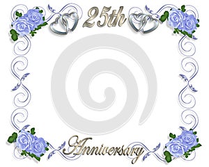 25th Anniversary Template