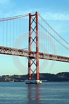 25th April Bridge, Lisbon, Portugal