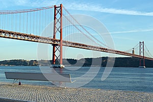 25th April Bridge, Lisbon, Portugal