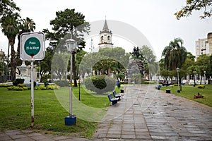 25th of May Square in Corrientes, Argentina