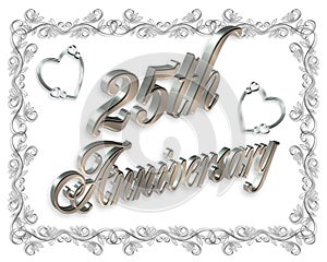 25th wedding Anniversary