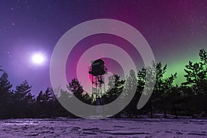 26 february 2023 Northern lights show in Estonia