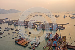 26 Oct 2019, Yau Ma Tei Typhoon Shelter, at hong kong