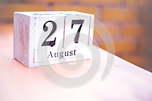 27th of August - August 27 - Birthday - International Day - National Day