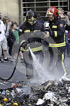 29M - Barcelona burning