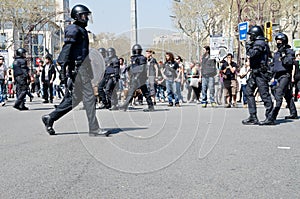 29M - Barcelona burning