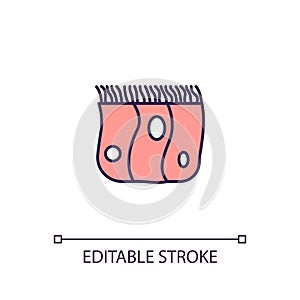 2D simple customizable thin line epithelial stem cells icon