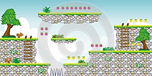 2D Tileset Platform Game 19