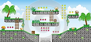 2D Tileset Platform Game 38