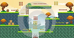 2D Tileset Platform Game 55