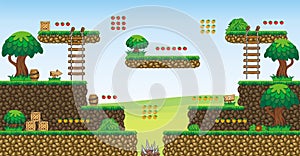 2D Tileset Platform Game 56