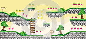 2D Tileset Platform Game 6