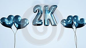 2K, 2000 followers or subscribers celebration banner