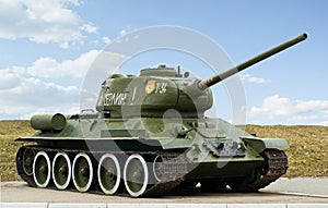 The 2nd World War Russian Tank T34