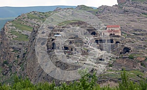 3,000 years old cave city Uplistsikhe. Georgia.