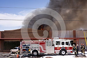 3 alarm Restaurant fire