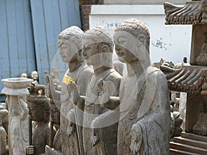 3 Chinese Buddha Statues - Beijing Dirt Market