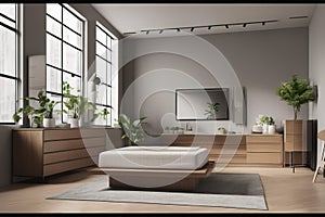 3 d rendered interior of a modern apartment3 d rendered interior of a modern apartment3 d render of