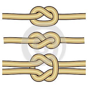 3 different knots