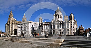 The 3 graces, liverpool water front