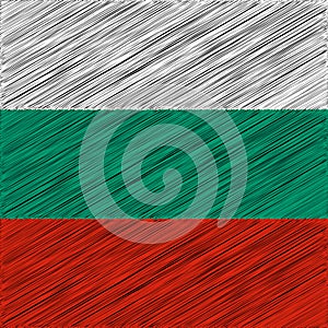 3 March Bulgaria Liberation Day Flag Design