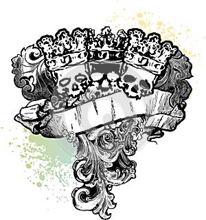 3 Skull Kings Banner