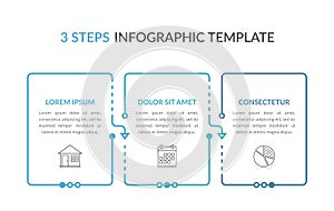 3 Steps - Infographic Template