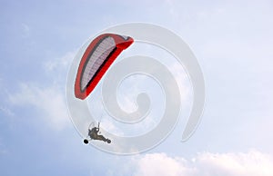 3 Wheel motorized parapent