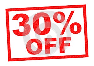 30% OFF