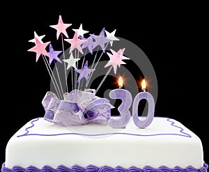 30th Cake photo