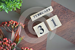 31 February for background.