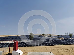 320 MW solar plant in Rajasthan India