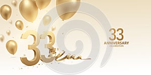 33rd Anniversary Celebration Background