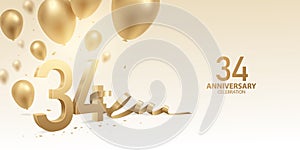 34th Anniversary Celebration Background