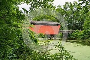 35-07-05 - Shaeffer Campbell Covered Bridge in Belmont County, Ohio